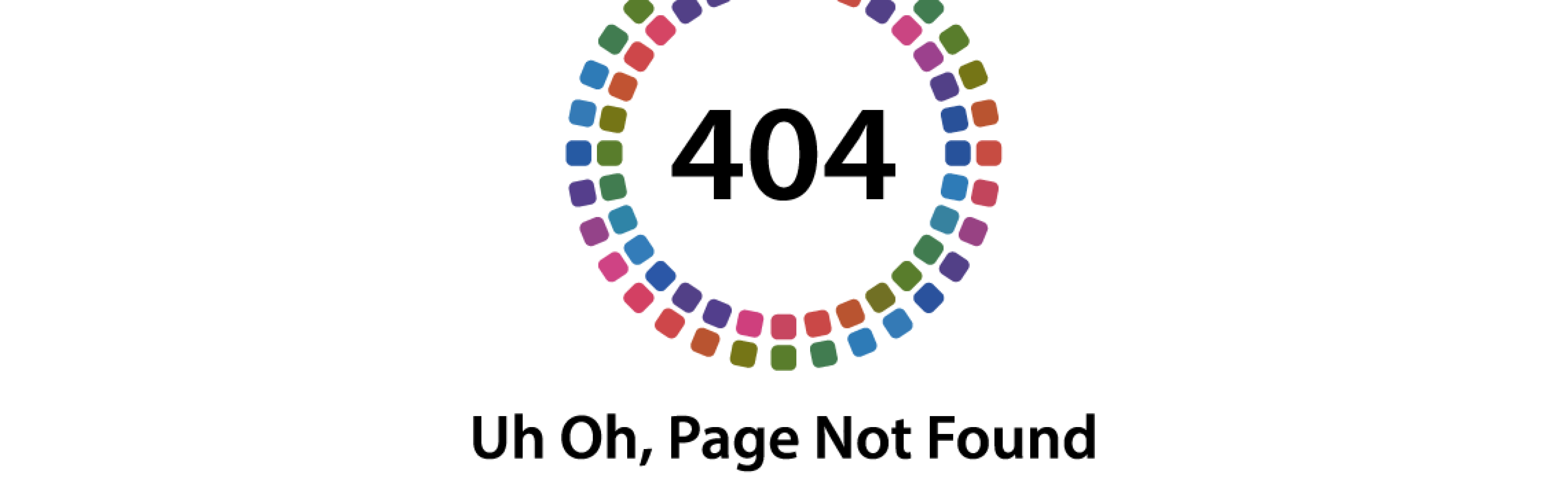 404 Uh oh, Page Not Found